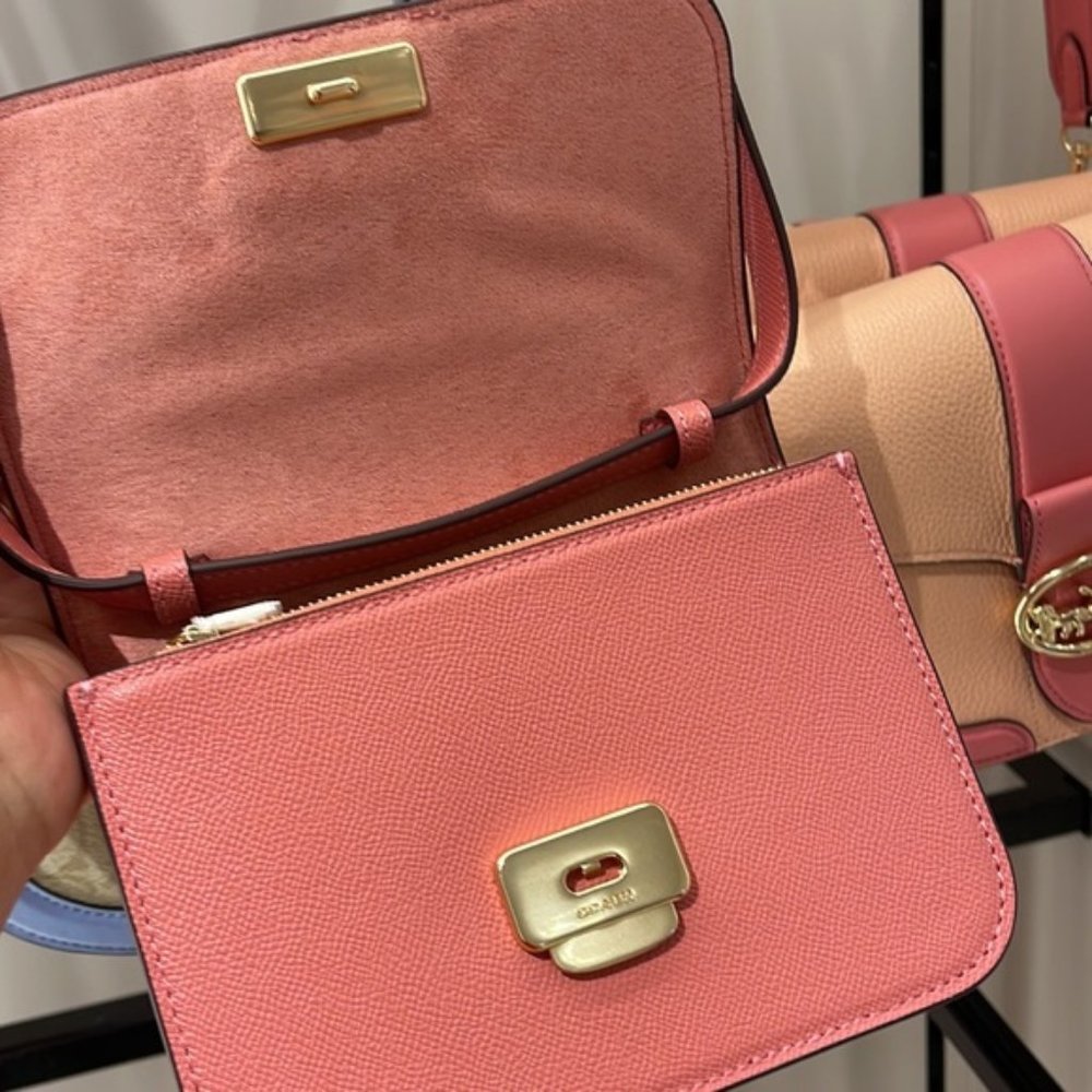 Coach Mini Brynn Crossbody Gold / Taffy - Picture 9 of 16
